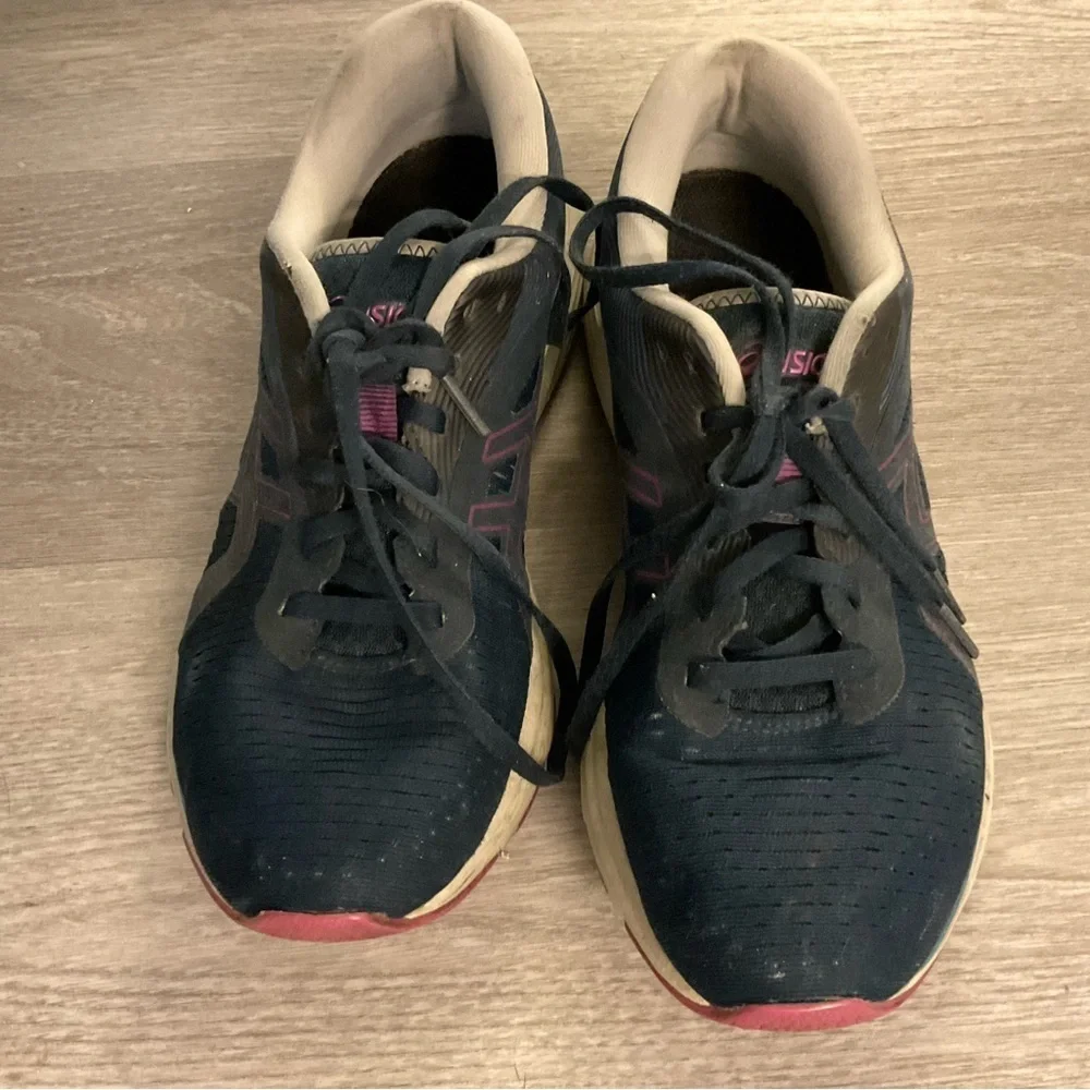 ASICS Gel-Excite 8 Women’s Running Shoes Size 10 Navy Blue Purple 1012A724 used